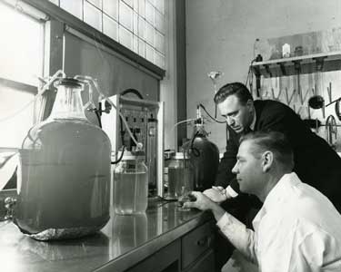 Biochemistry at Boeing, 1959 (Tweet from 17 October 2011).  State Library Photograph Collection.