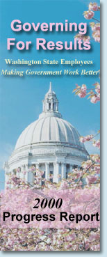 Governing For Results 2000 Report Cover