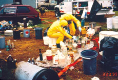 Methamphetamine: Cleaning Up Drug Labs and Dumps