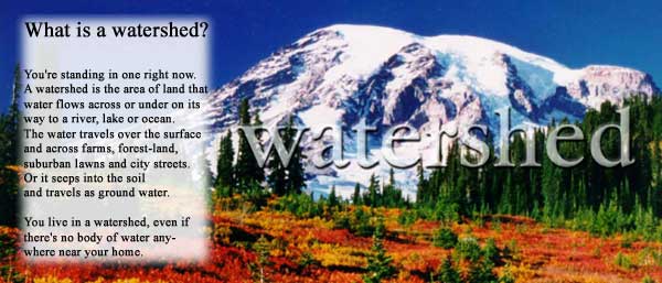 Logo of What is a watershed?