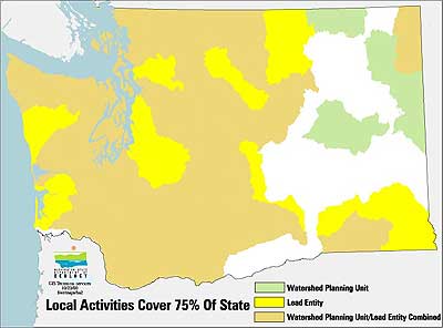 Map of local activities cover 75% of state