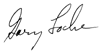 Gary Locke's signature