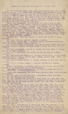 thumbnail of infantry records of events 1899
